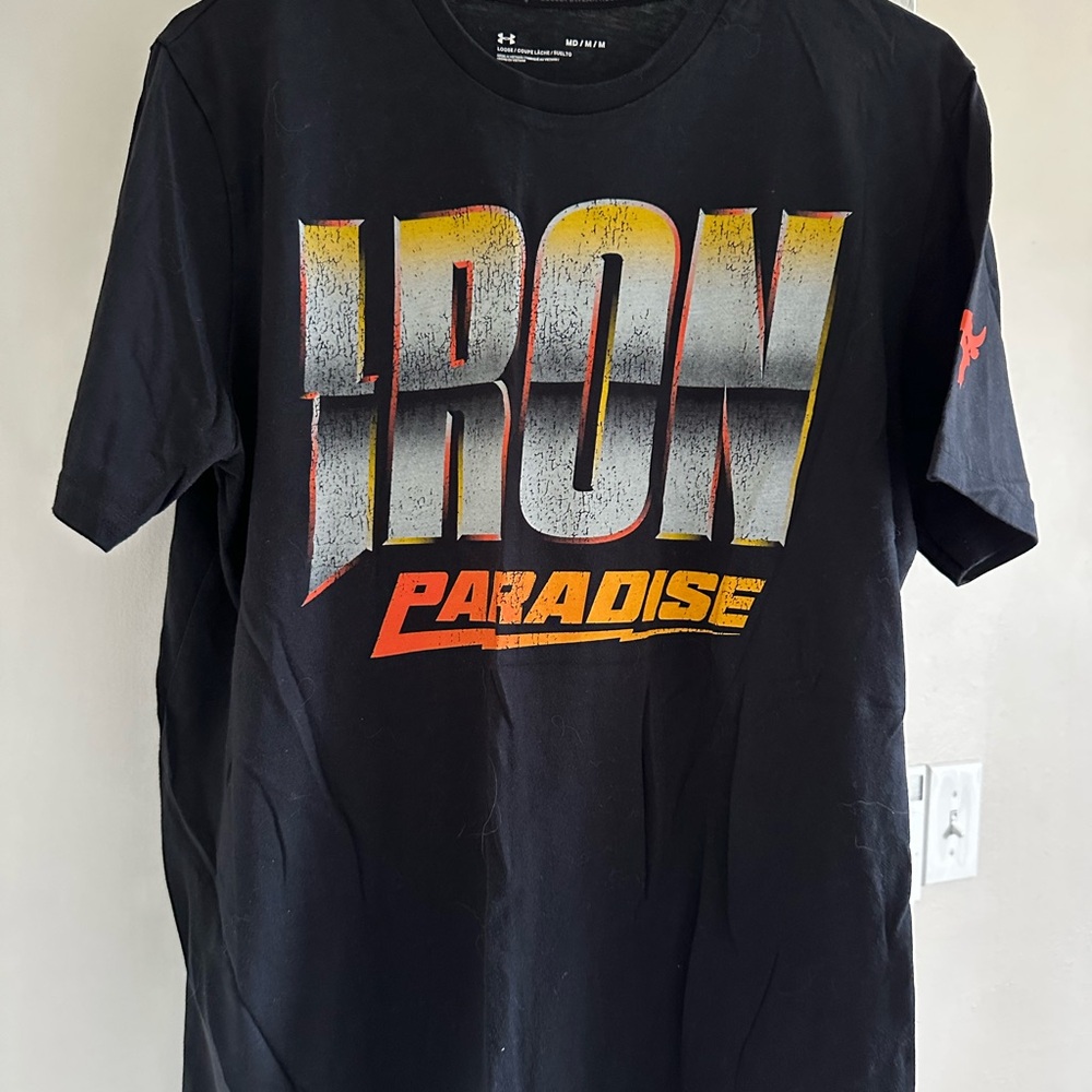 Under Armour Men's Black Iron Paradise T-Shirt